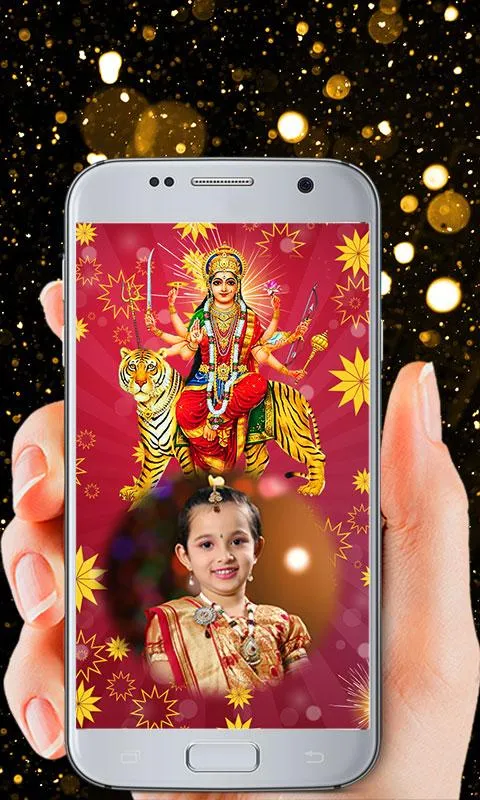 Durga Maa Photo Frames | Indus Appstore | Screenshot