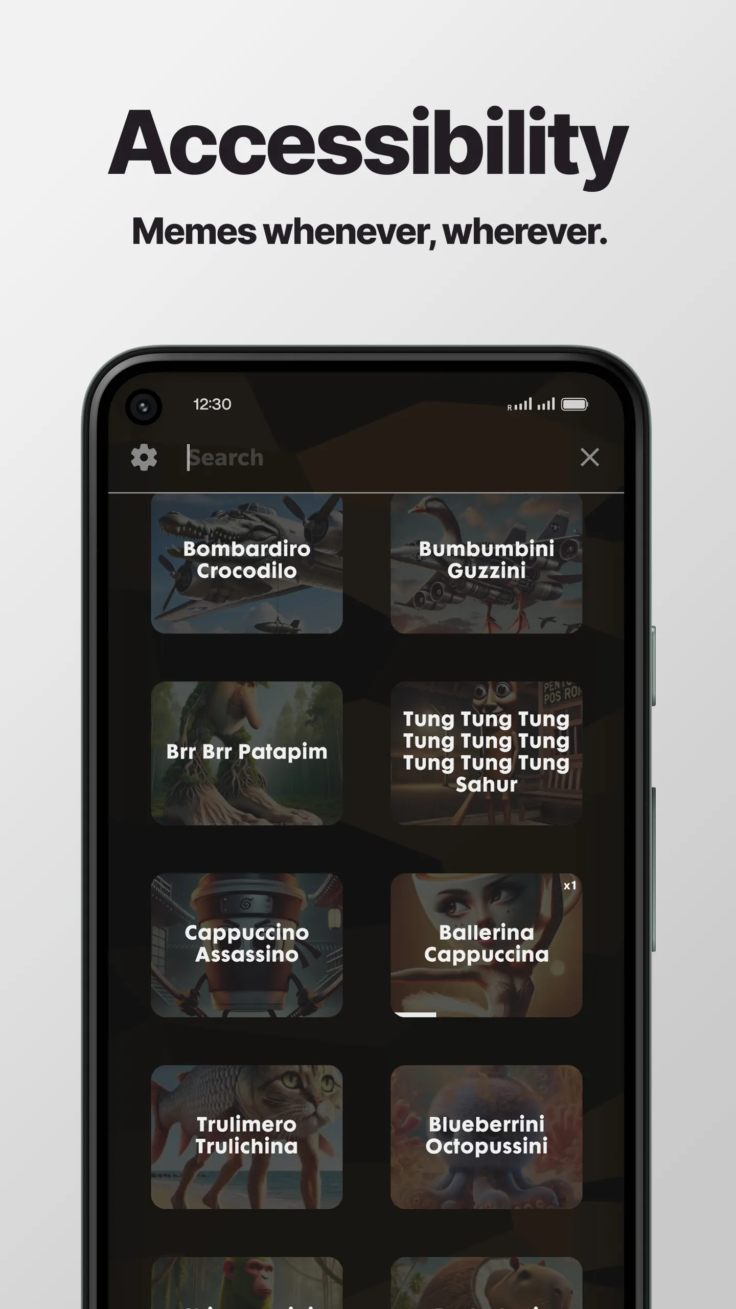 Italian Brainrot Memeboard | Indus Appstore | Screenshot