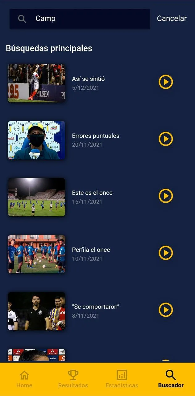 Tigo Sports Paraguay | Indus Appstore | Screenshot