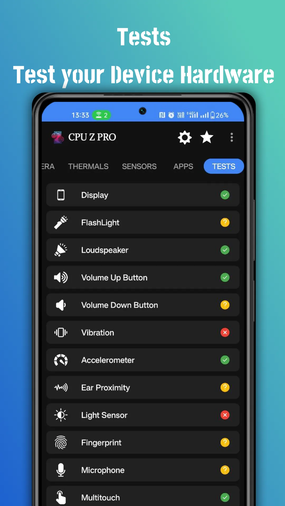 CPU Z PRO: Device, CPU, RAM | Indus Appstore | Screenshot