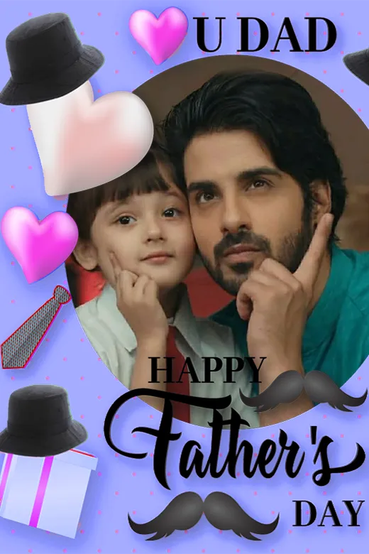 Father's day photo frame 2024 | Indus Appstore | Screenshot