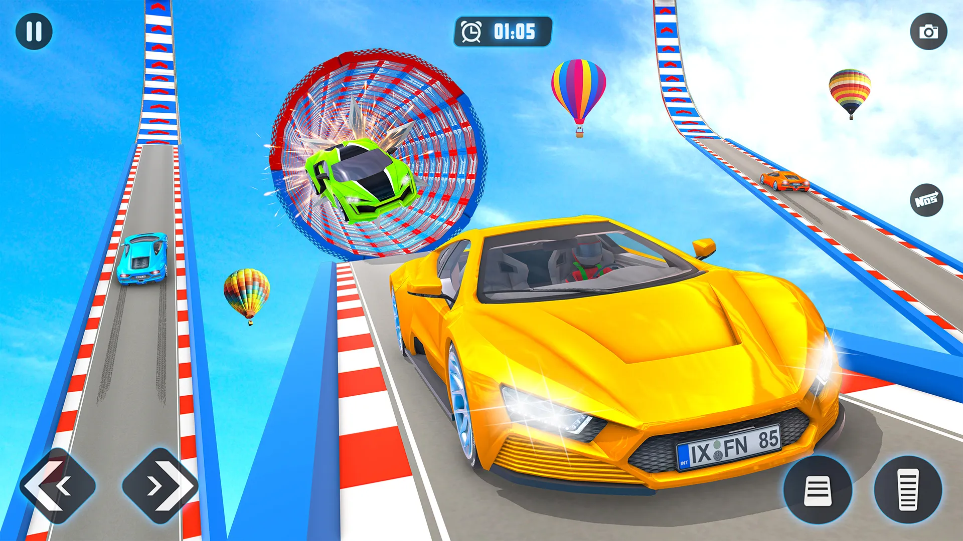 Mega Ramp Superhero Car Game | Indus Appstore | Screenshot