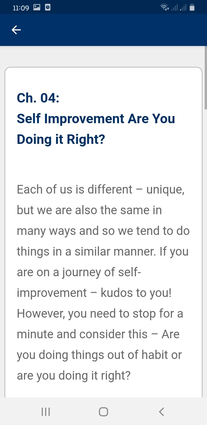 Self Improvement & Confidence | Indus Appstore | Screenshot