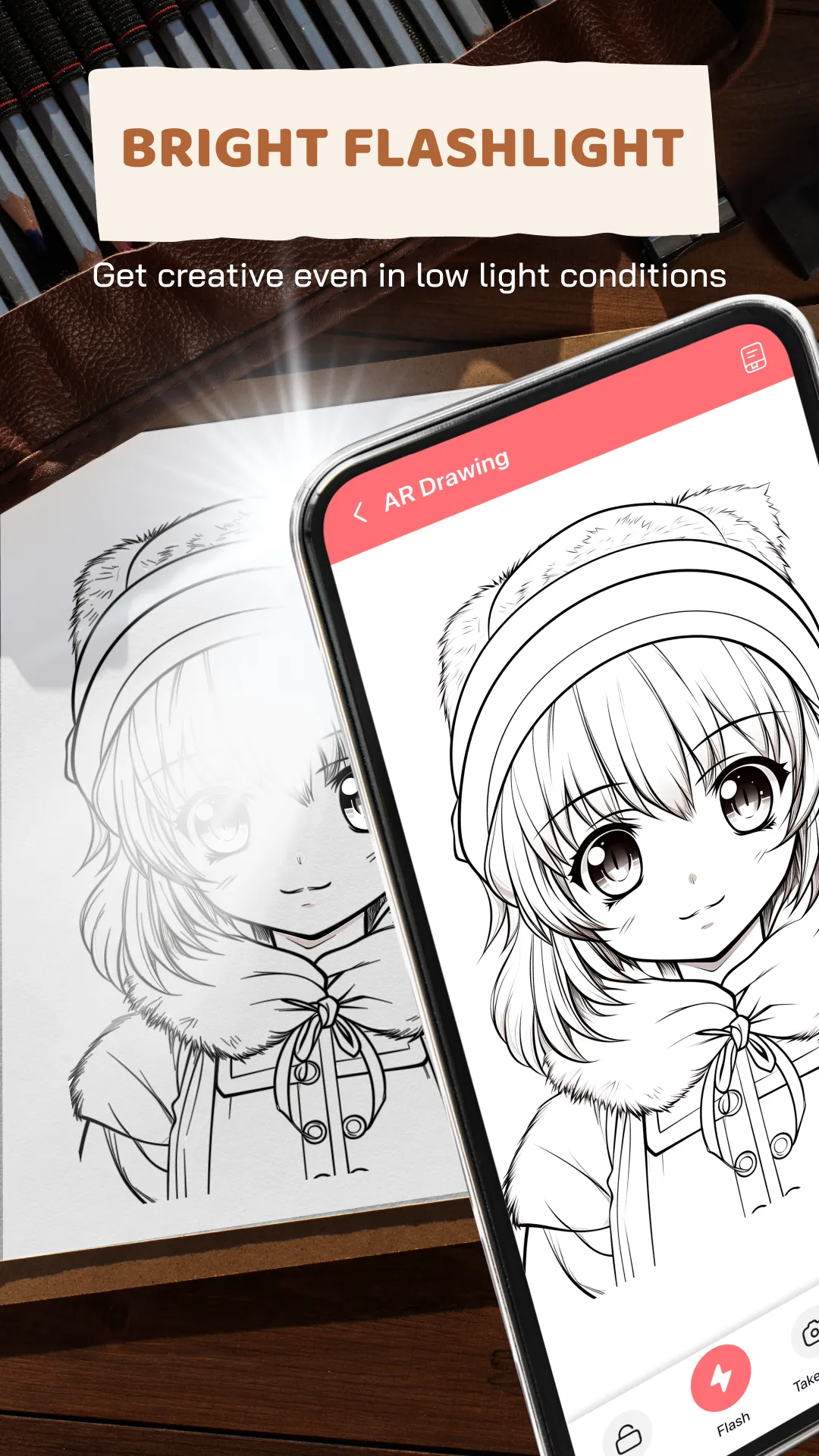 AR Draw Sketch: AR art & Trace | Indus Appstore | Screenshot