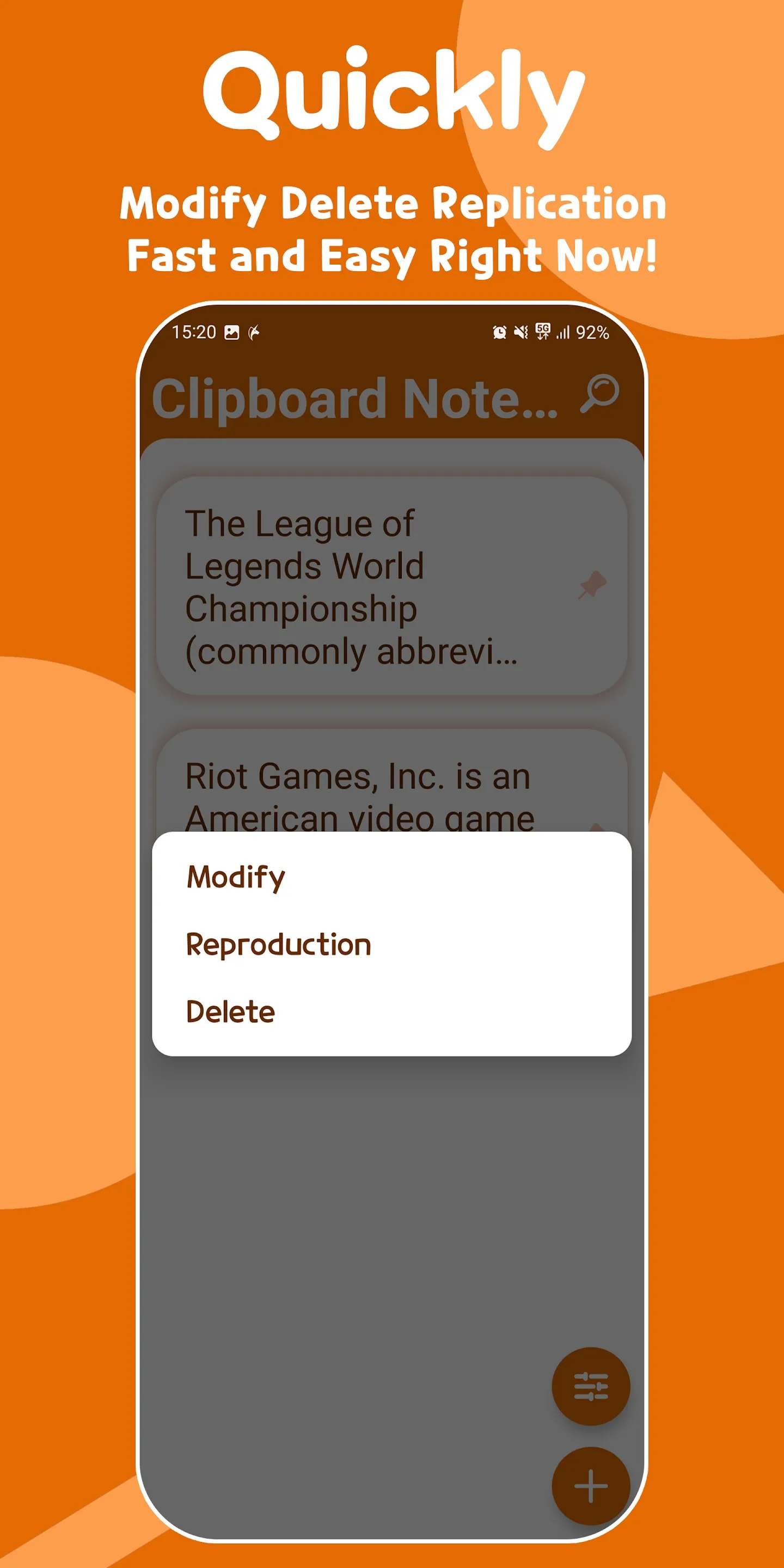 Clipboard Note Touch and copy | Indus Appstore | Screenshot