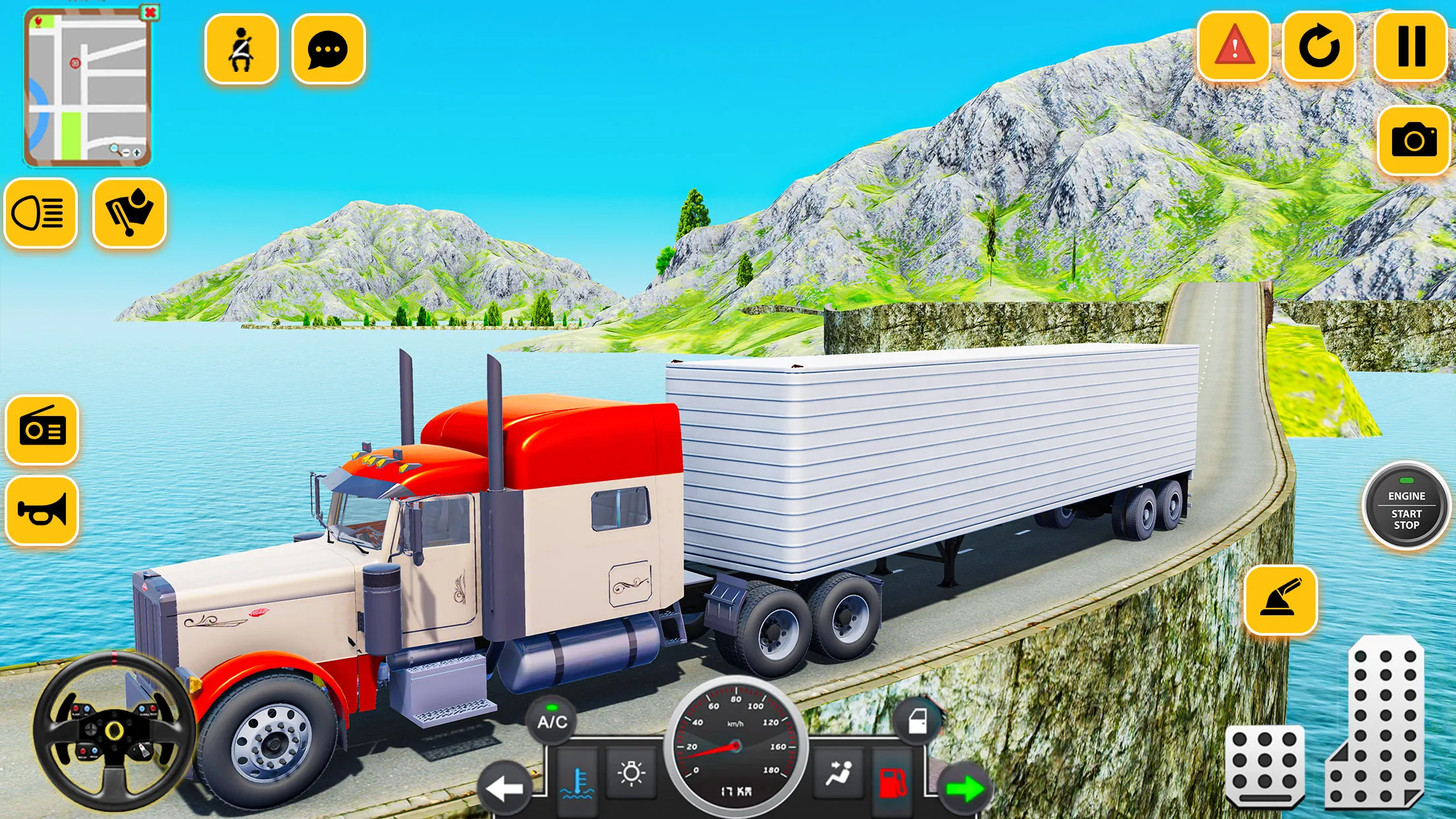 Log Cargo Transport Truck Game | Indus Appstore | Screenshot