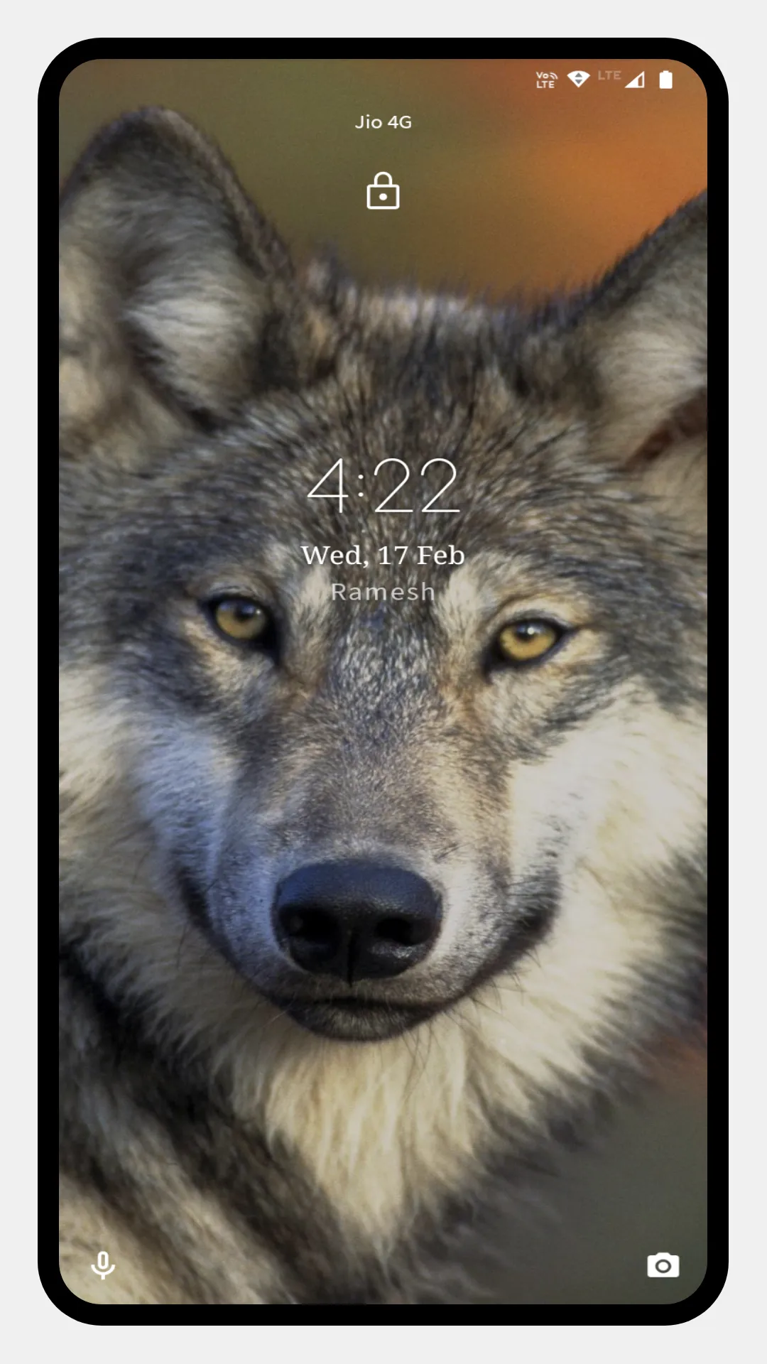 Wolf Wallpaper-OFFLINE | Indus Appstore | Screenshot