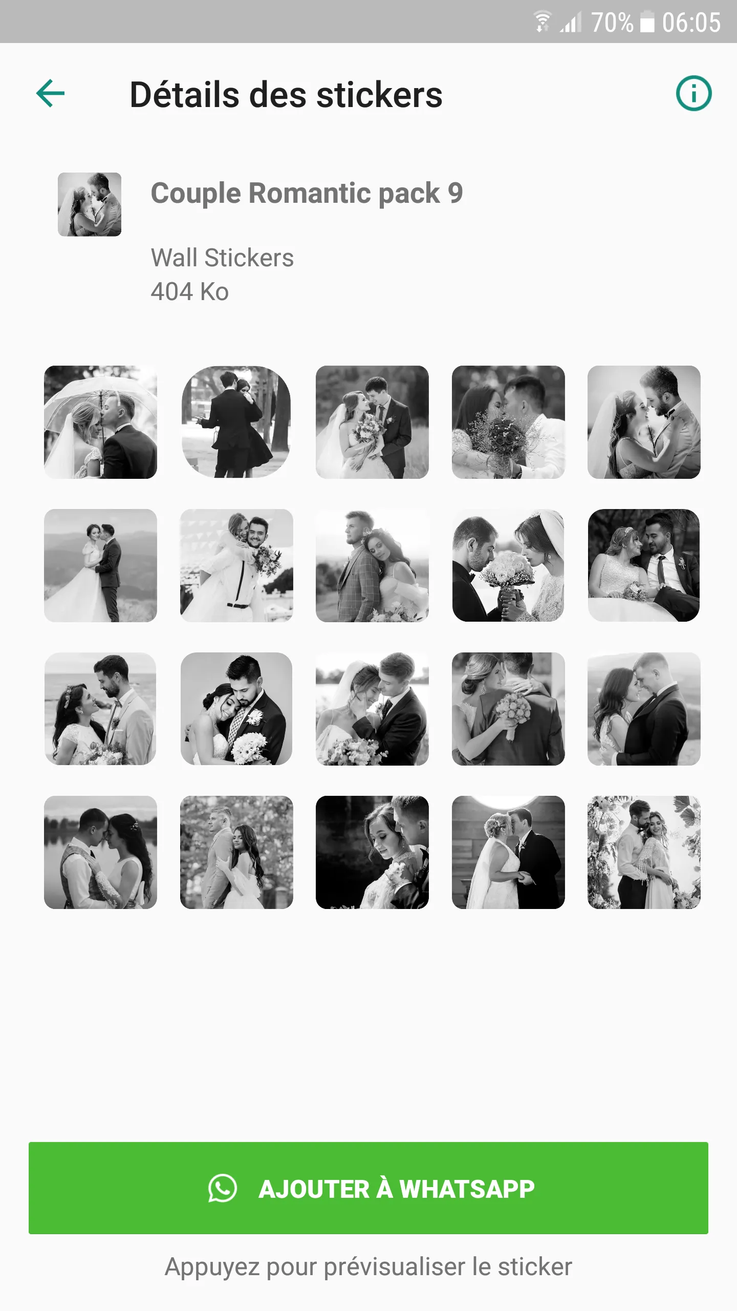 Romantic Stickers for Whatsapp | Indus Appstore | Screenshot