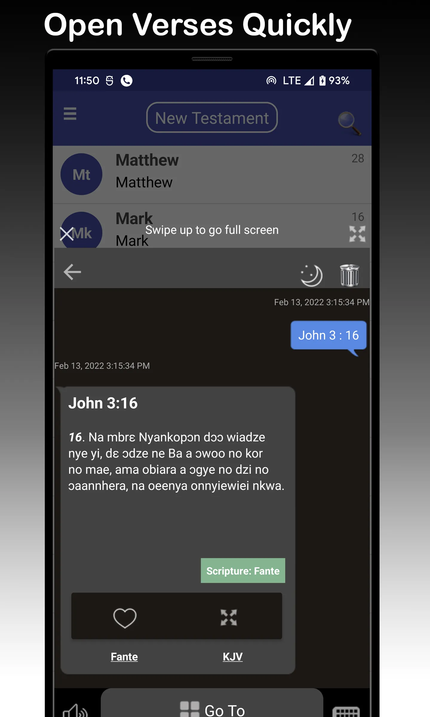 Fante Bible - Fante & English | Indus Appstore | Screenshot