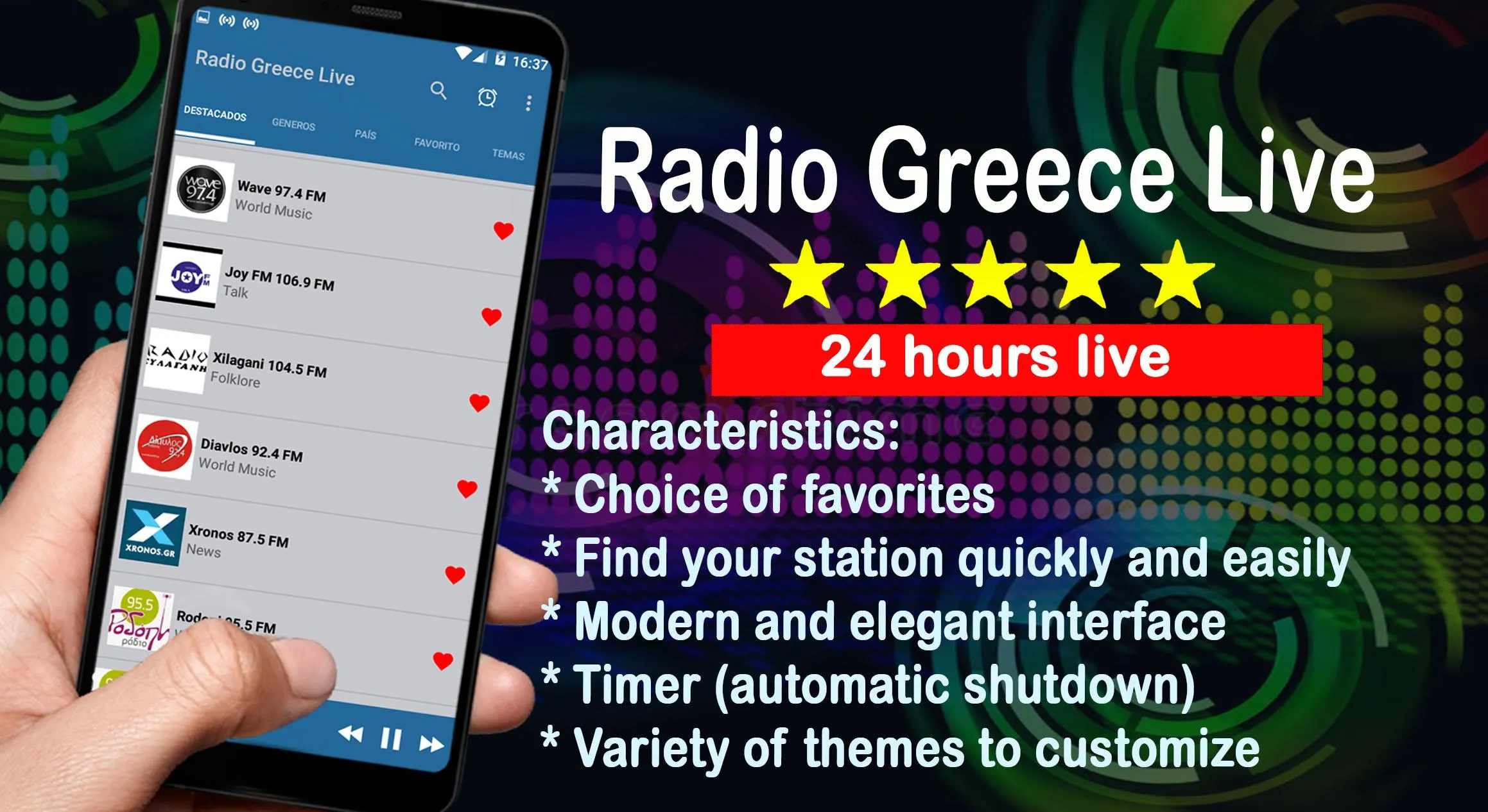 Greece Radio Online | Indus Appstore | Screenshot