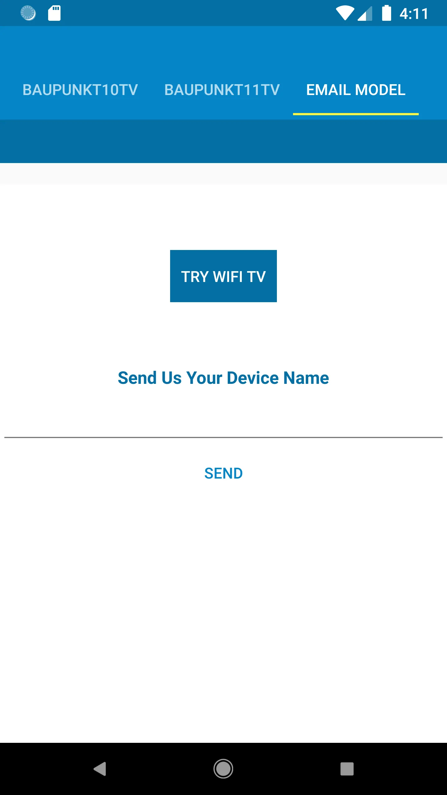 Blaupunkt TV Remote | Indus Appstore | Screenshot