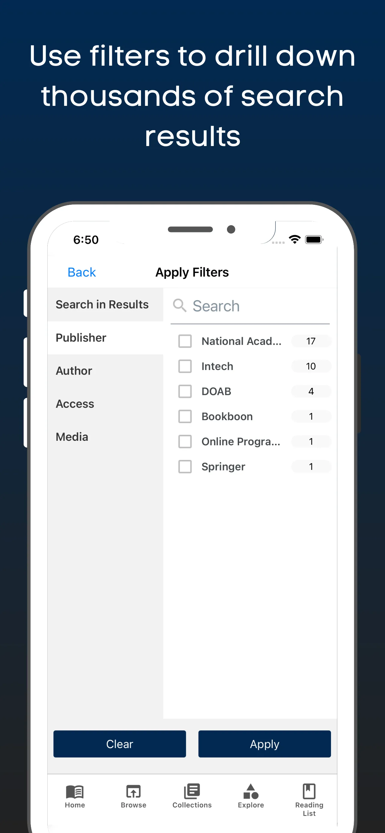 IMU eLibrary | Indus Appstore | Screenshot