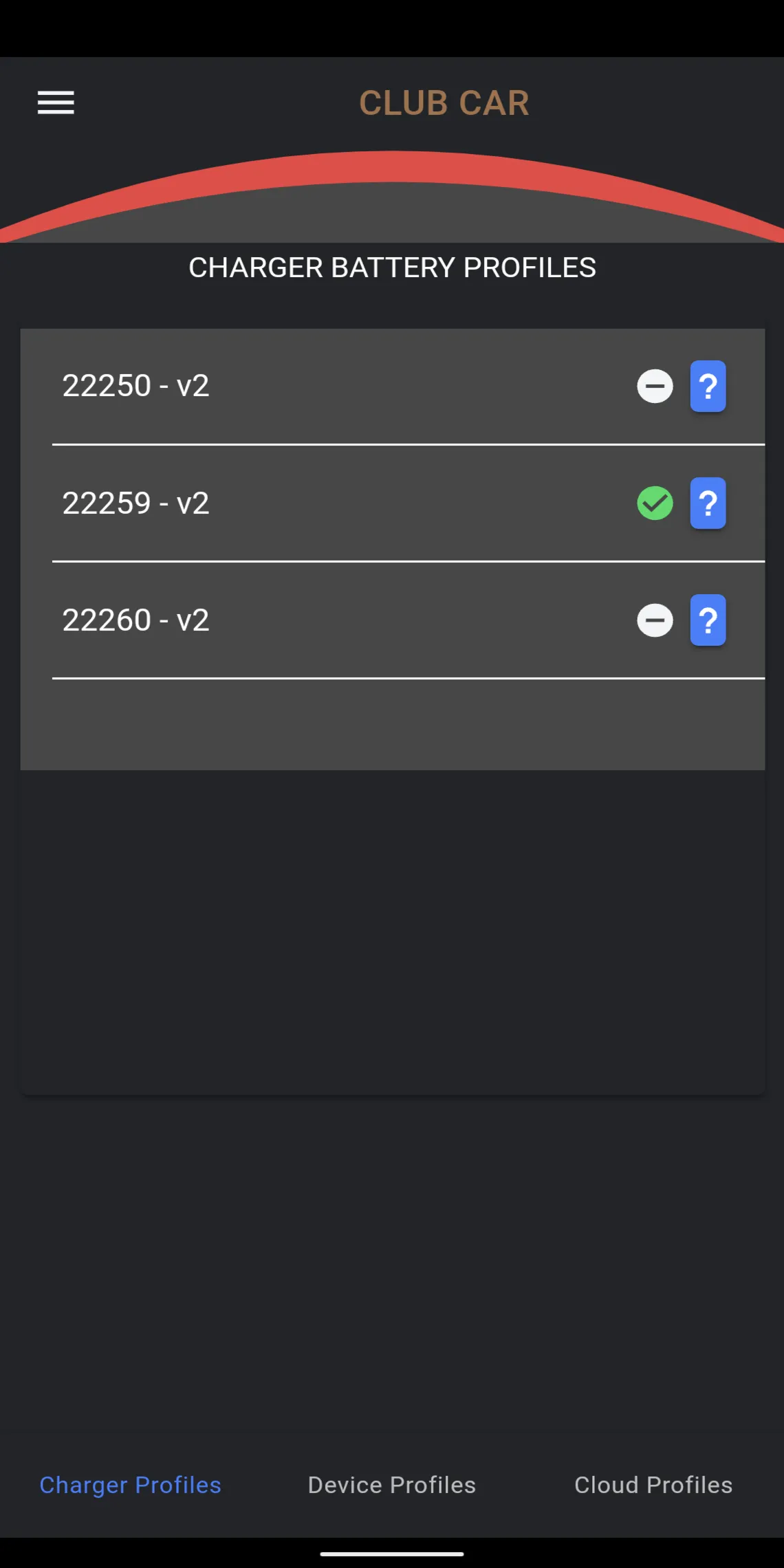 CLUB CAR PACK CHARGING SYSTEM | Indus Appstore | Screenshot