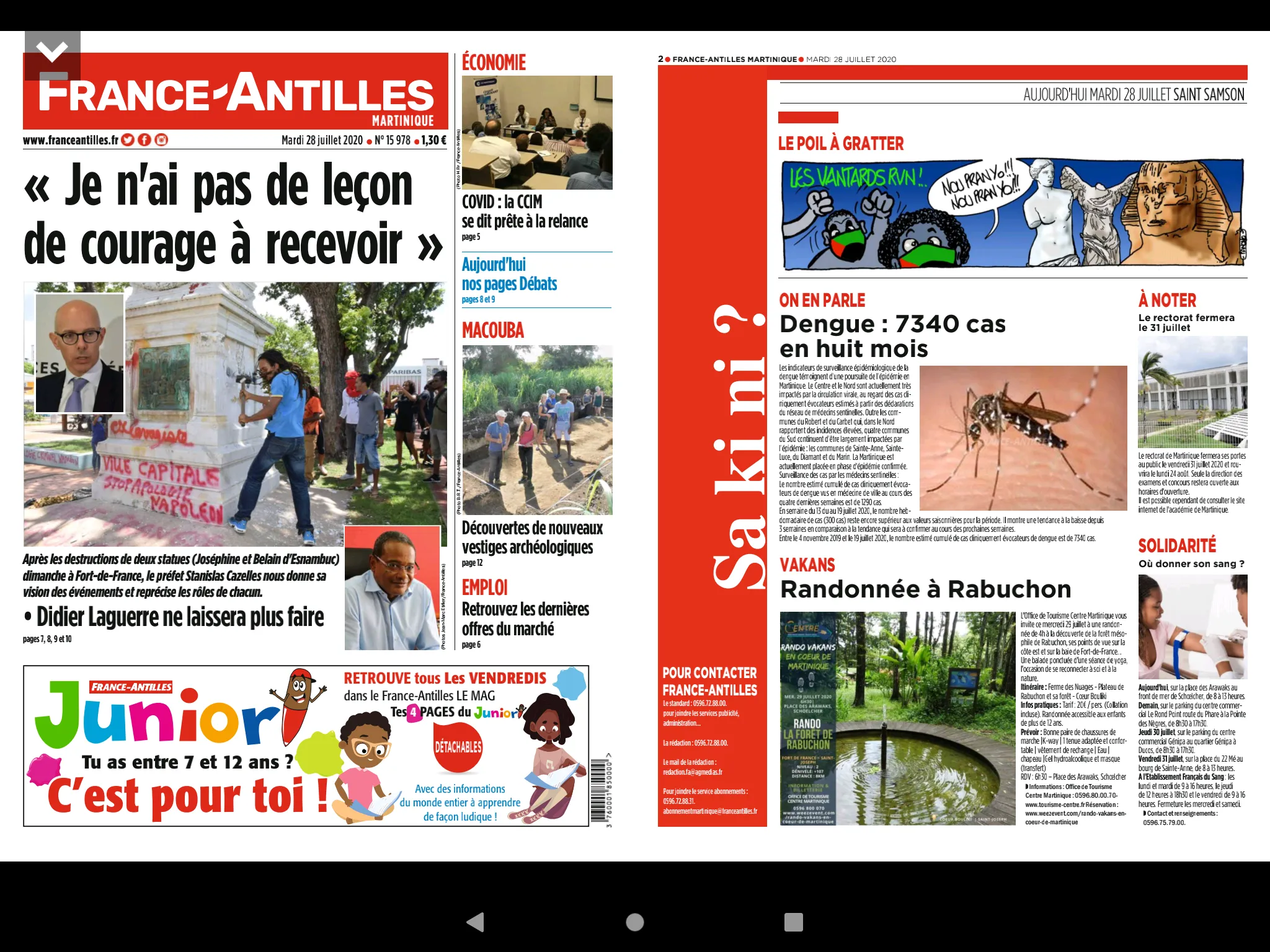 France-Antilles Mqe Journal | Indus Appstore | Screenshot