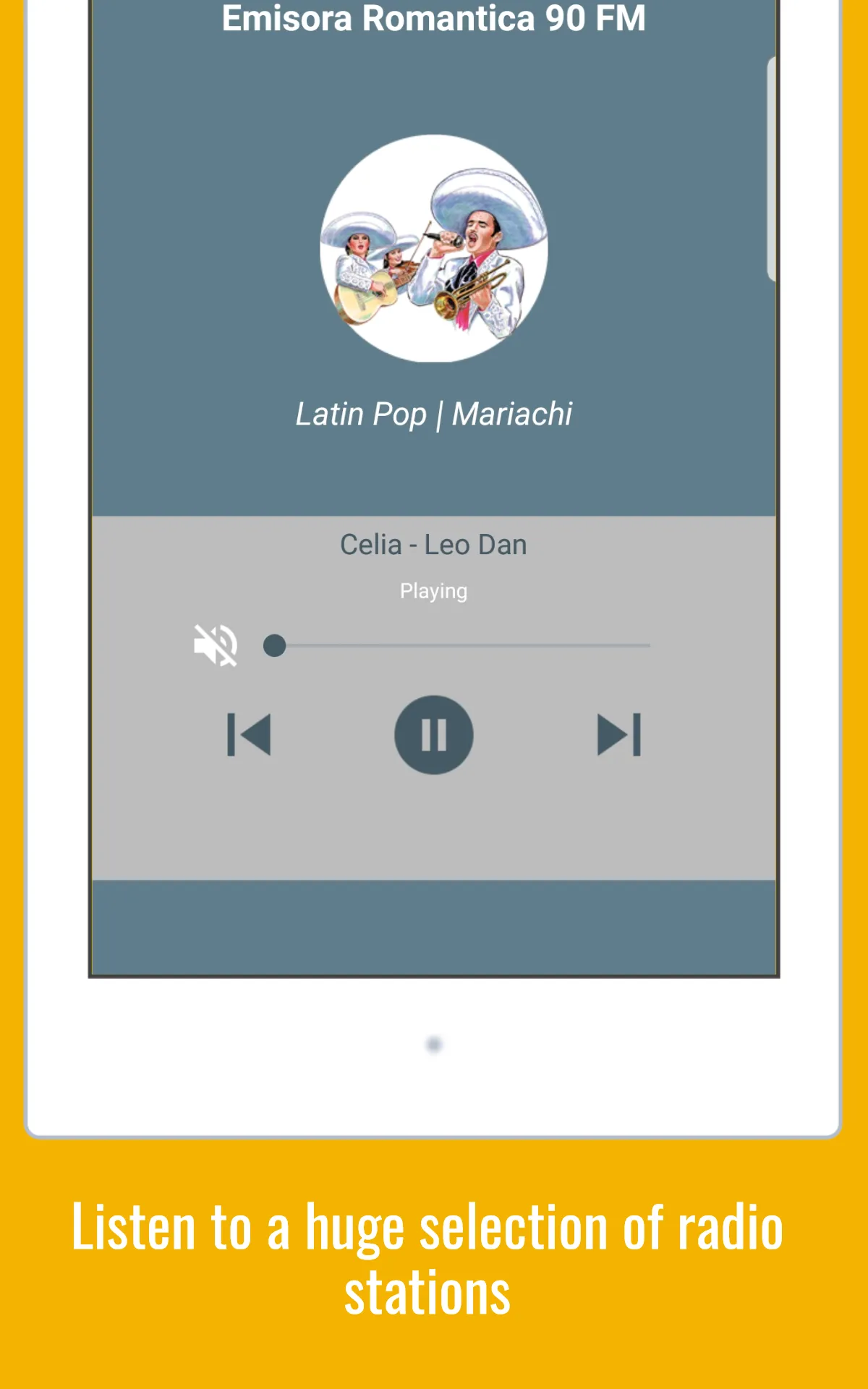 Mariachi Music Radio | Indus Appstore | Screenshot