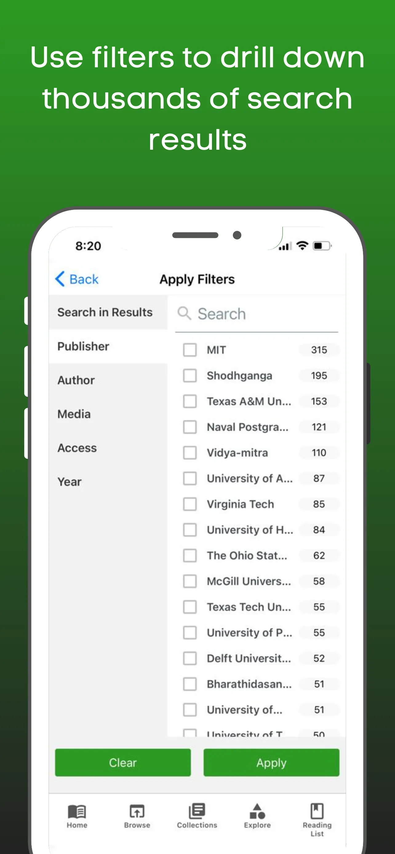 NIFTEM eLibrary | Indus Appstore | Screenshot