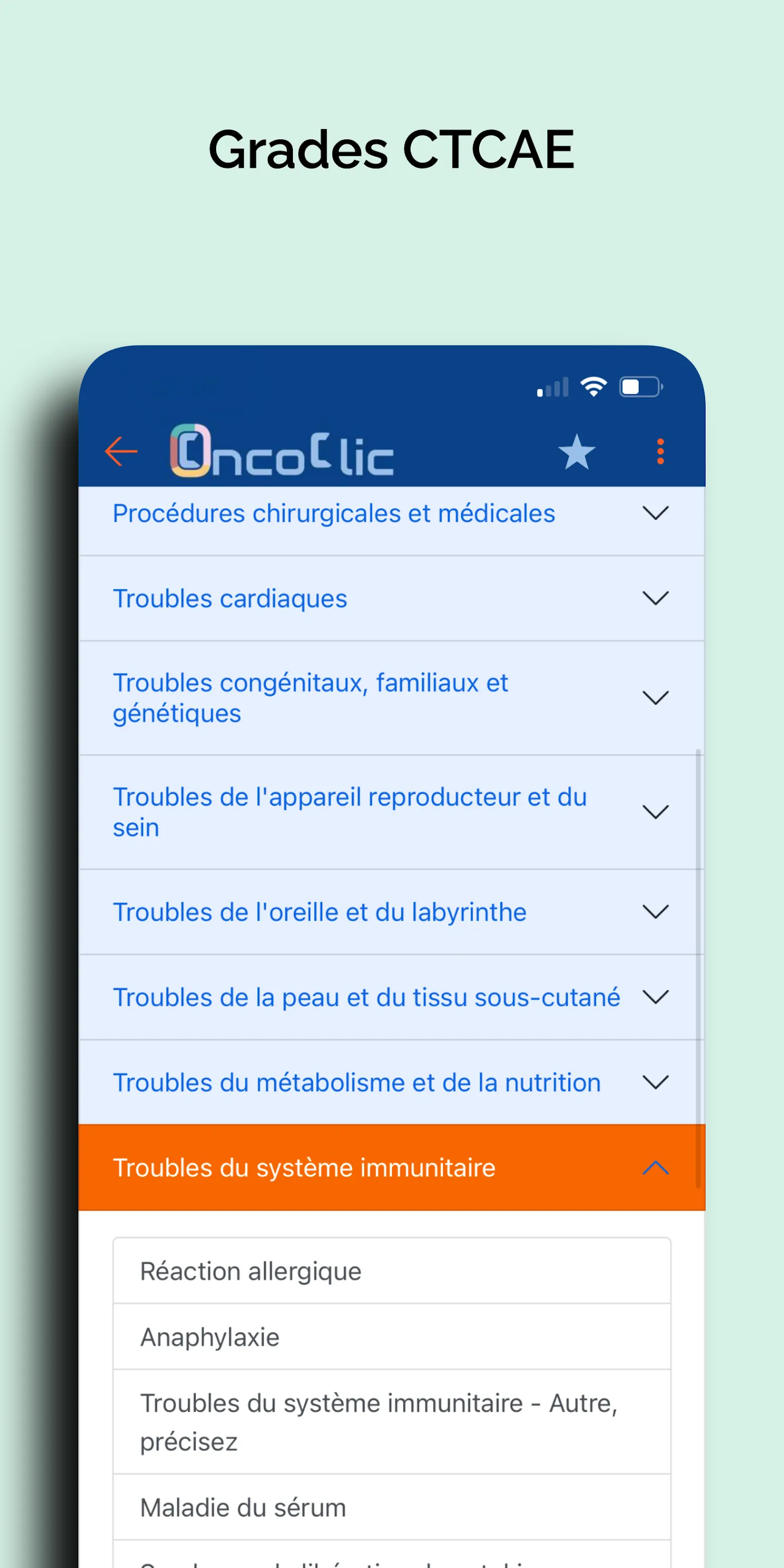 OncoClic | Indus Appstore | Screenshot