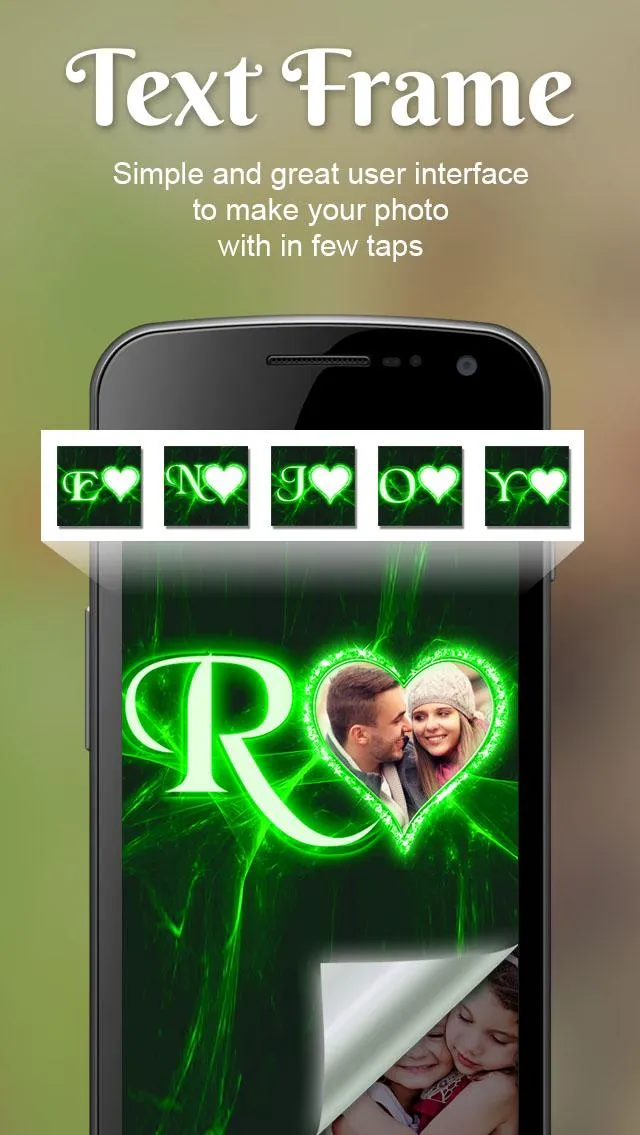 Lighting Text Photo Frames | Indus Appstore | Screenshot