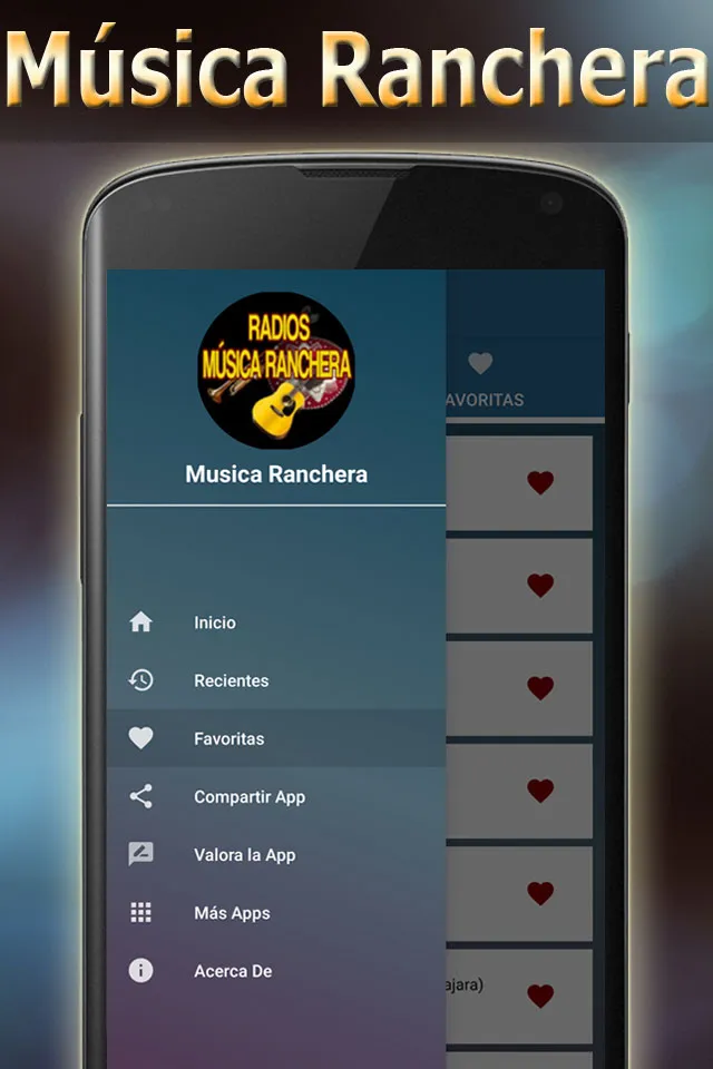 Música Ranchera Radios | Indus Appstore | Screenshot