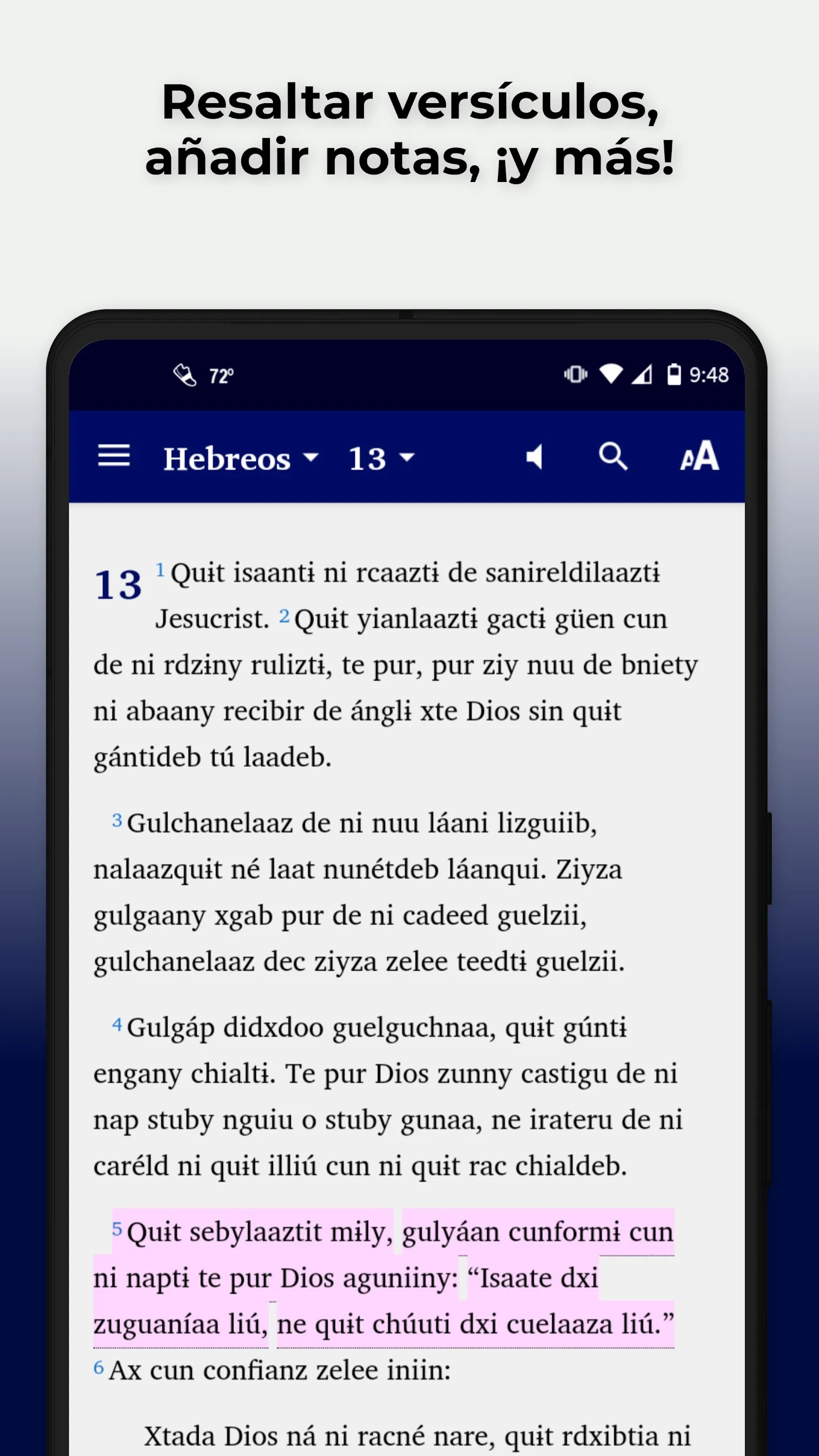 Zapotec Guelavía Bible | Indus Appstore | Screenshot