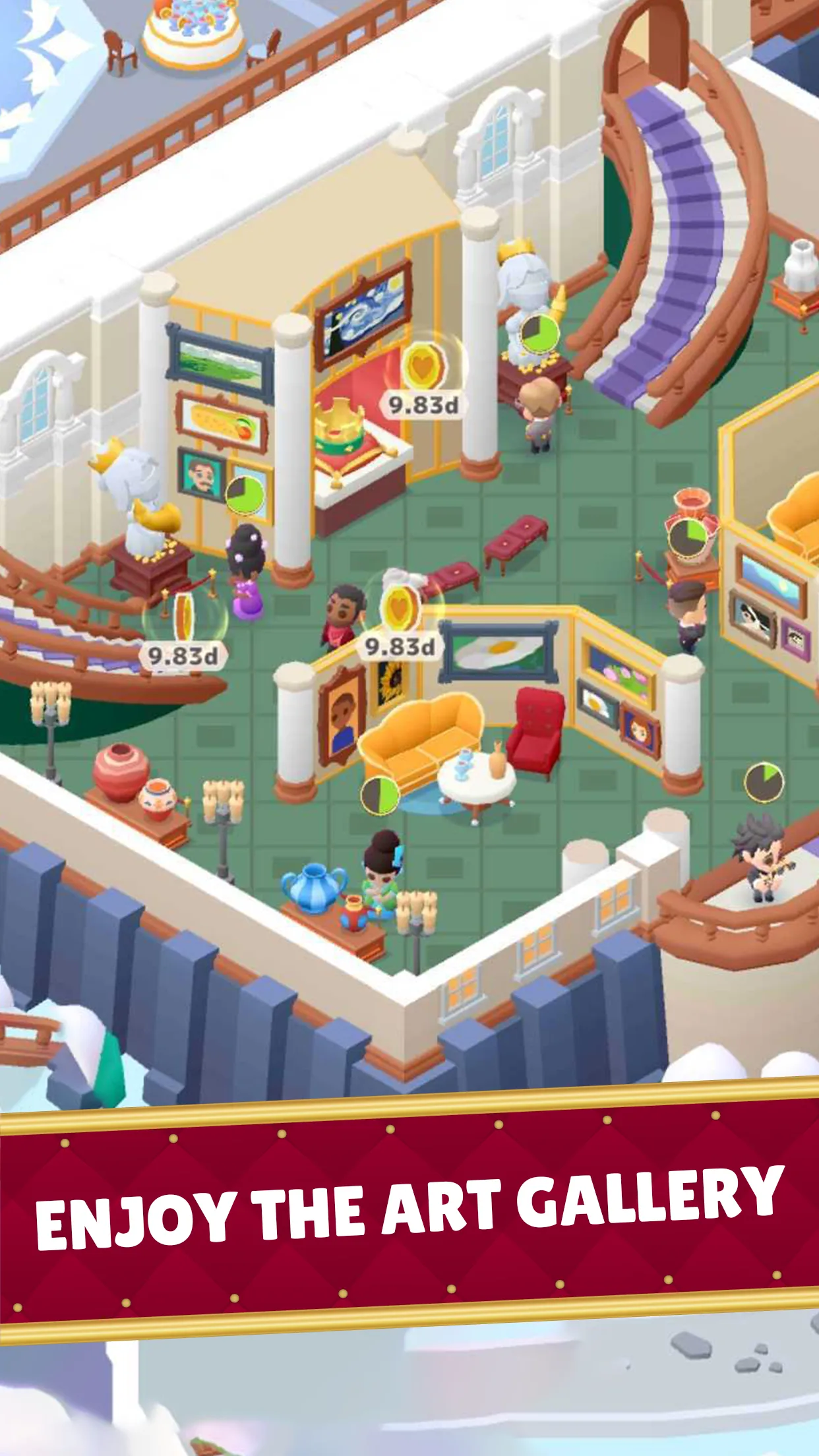 Idle Royal Stories Tycoon Game | Indus Appstore | Screenshot