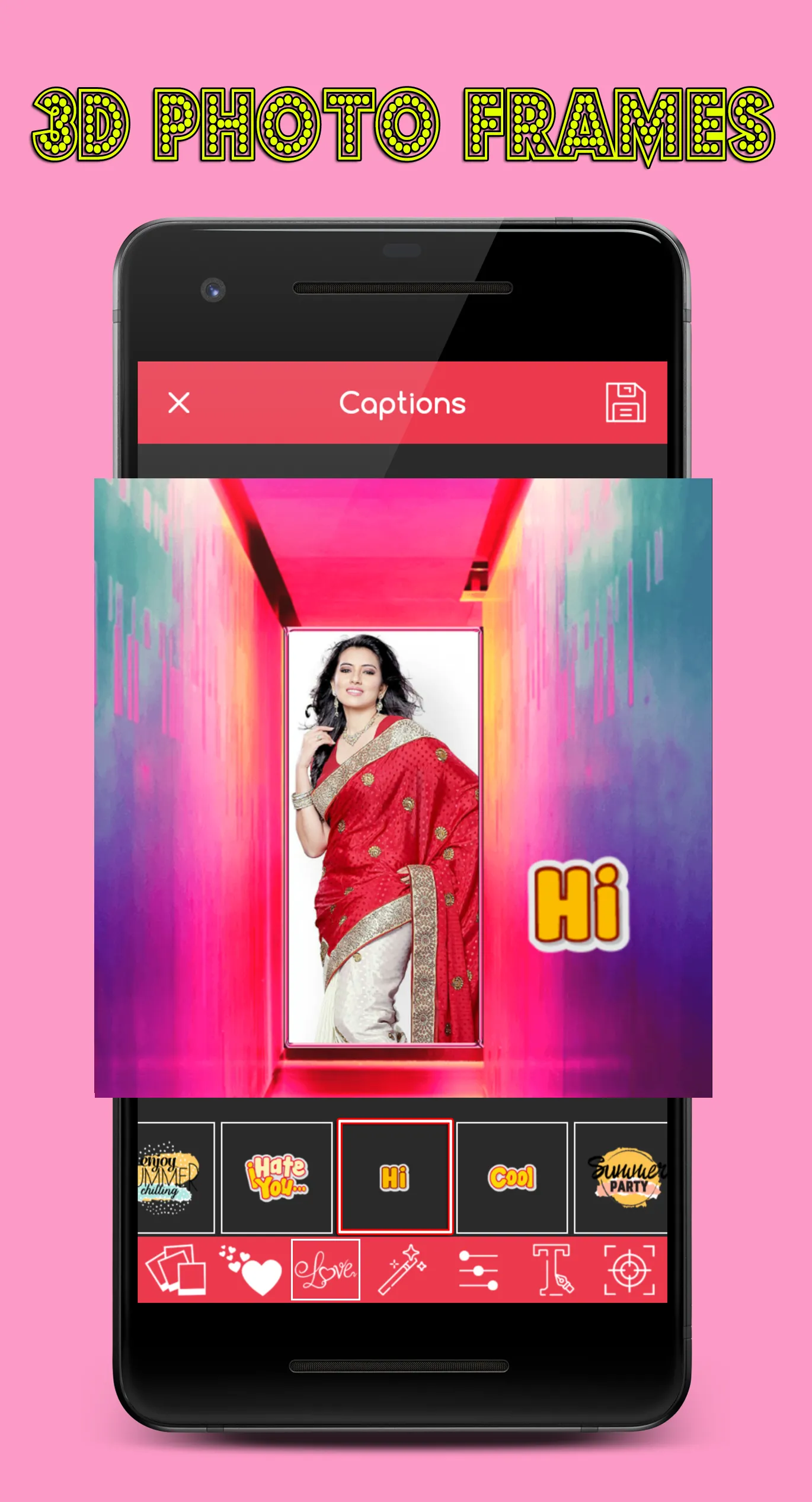 3D Photo Maker | Indus Appstore | Screenshot