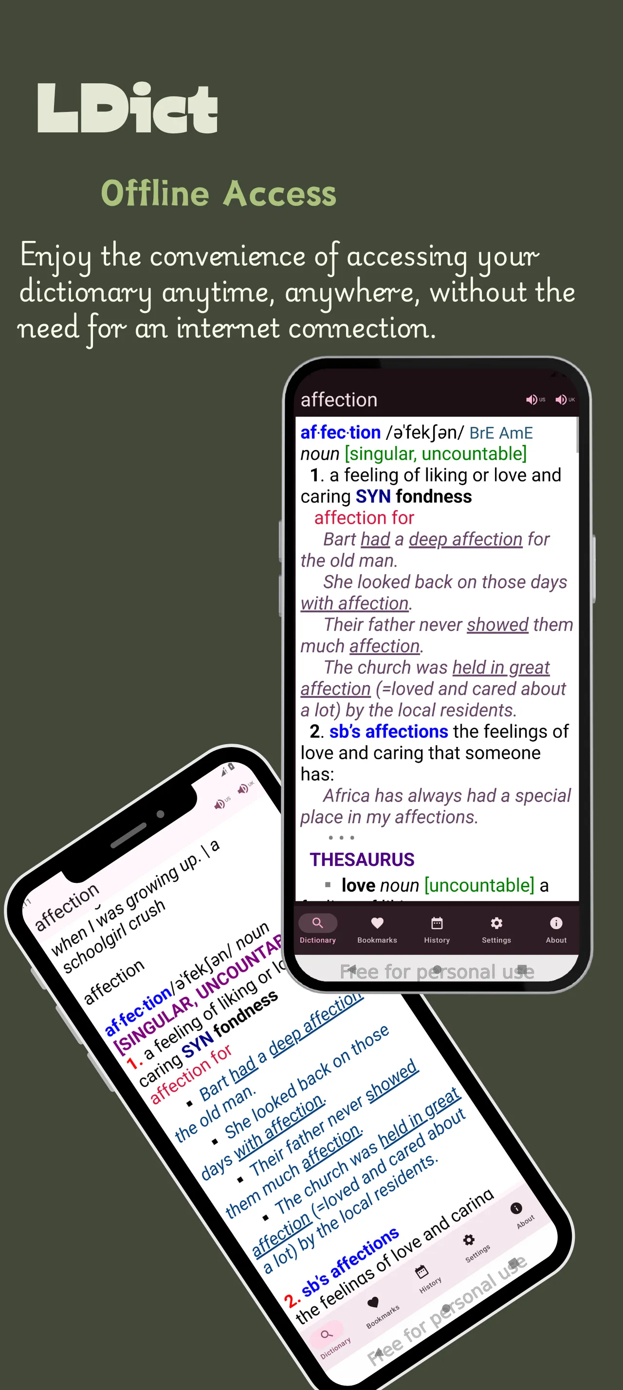 LDict - English Dictionary | Indus Appstore | Screenshot