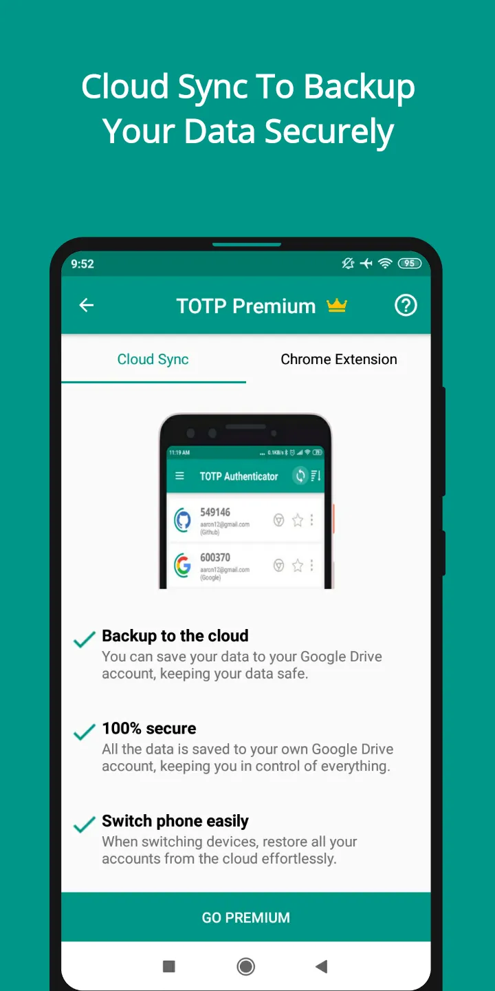 TOTP Authenticator – 2FA Cloud | Indus Appstore | Screenshot