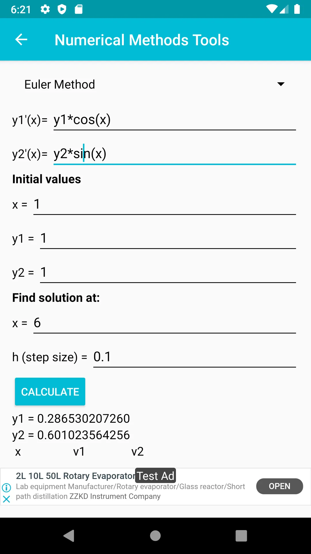 Numerical Methods Tools | Indus Appstore | Screenshot