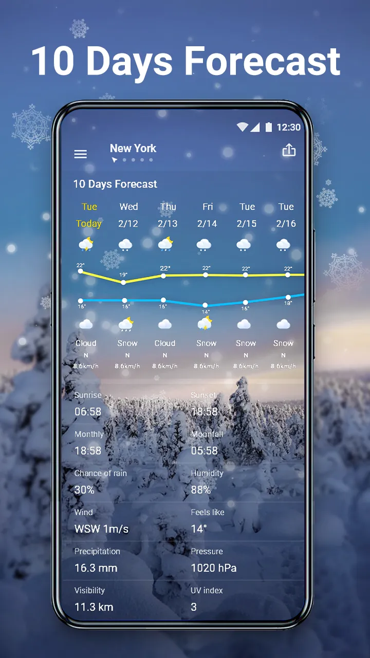 Live Weather: Weather Forecast | Indus Appstore | Screenshot
