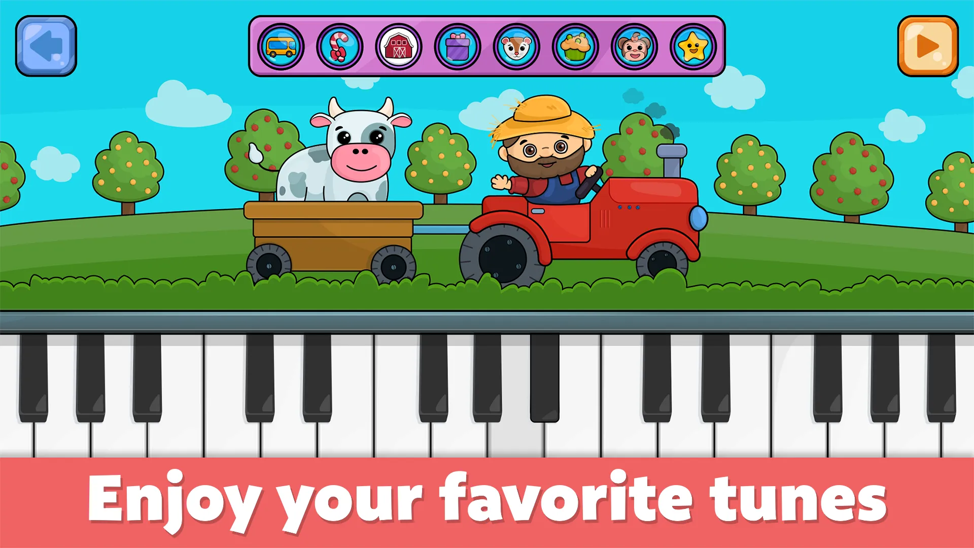 Baby Piano: Kids Music Games | Indus Appstore | Screenshot