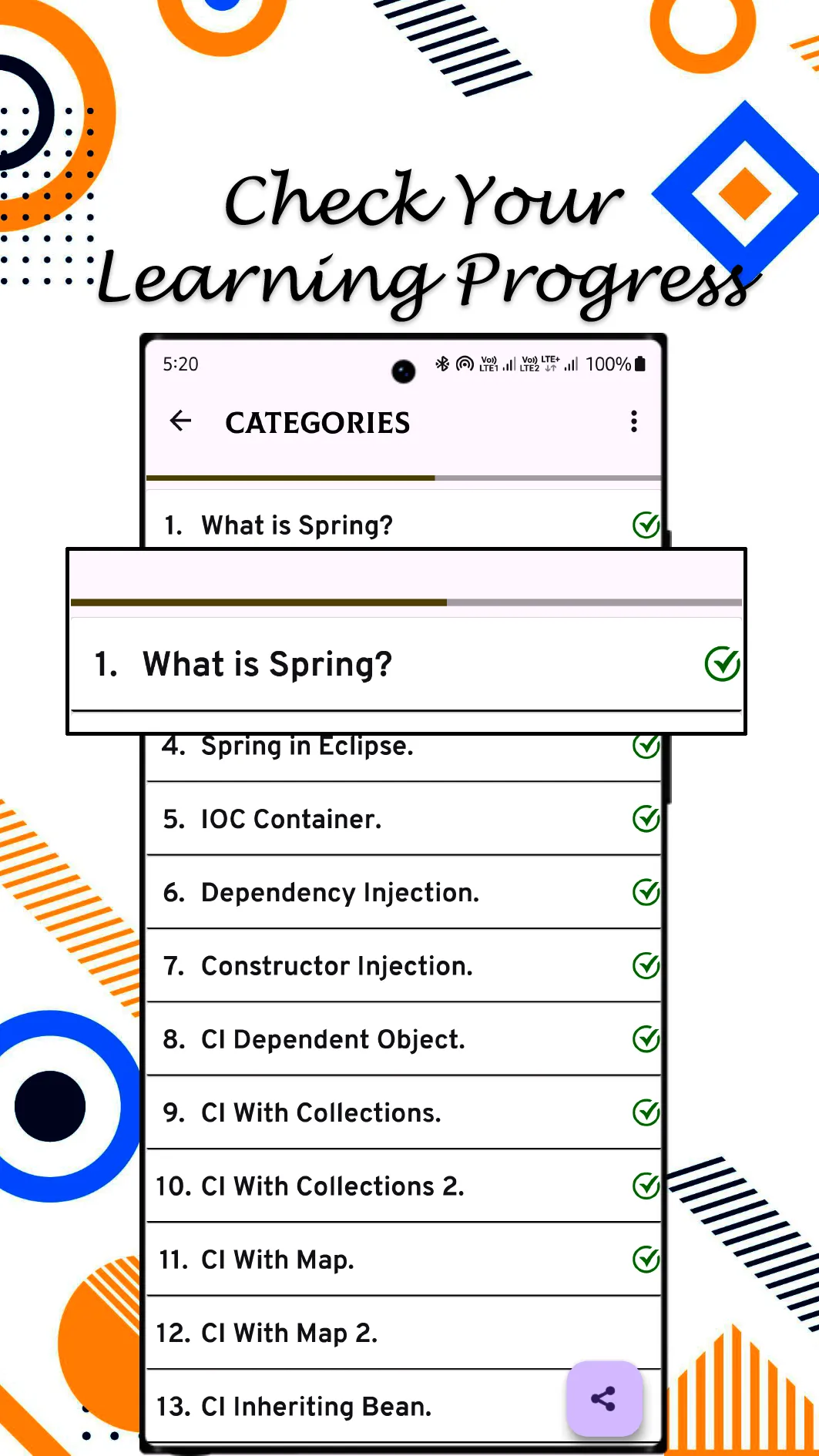 Learn Spring - Java Framework | Indus Appstore | Screenshot