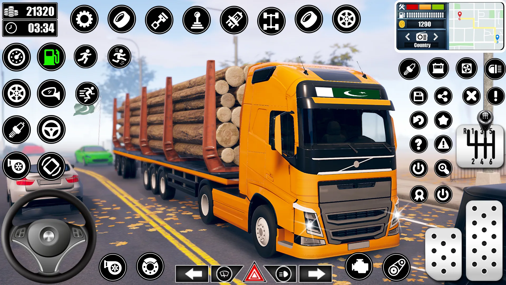 Log Transporter Truck Driving | Indus Appstore | Screenshot