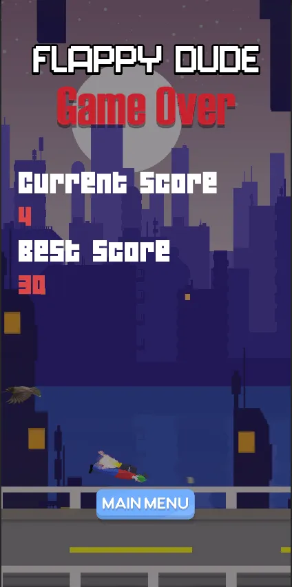 Flappy Dude: Flying Dude Wings | Indus Appstore | Screenshot