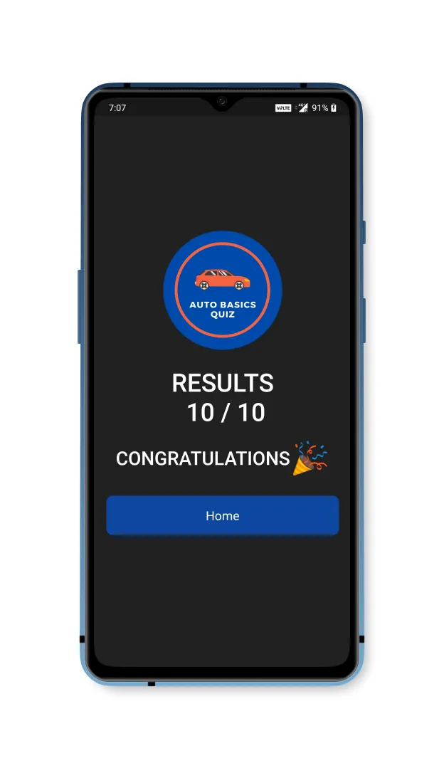 Auto Basics Quiz | Indus Appstore | Screenshot