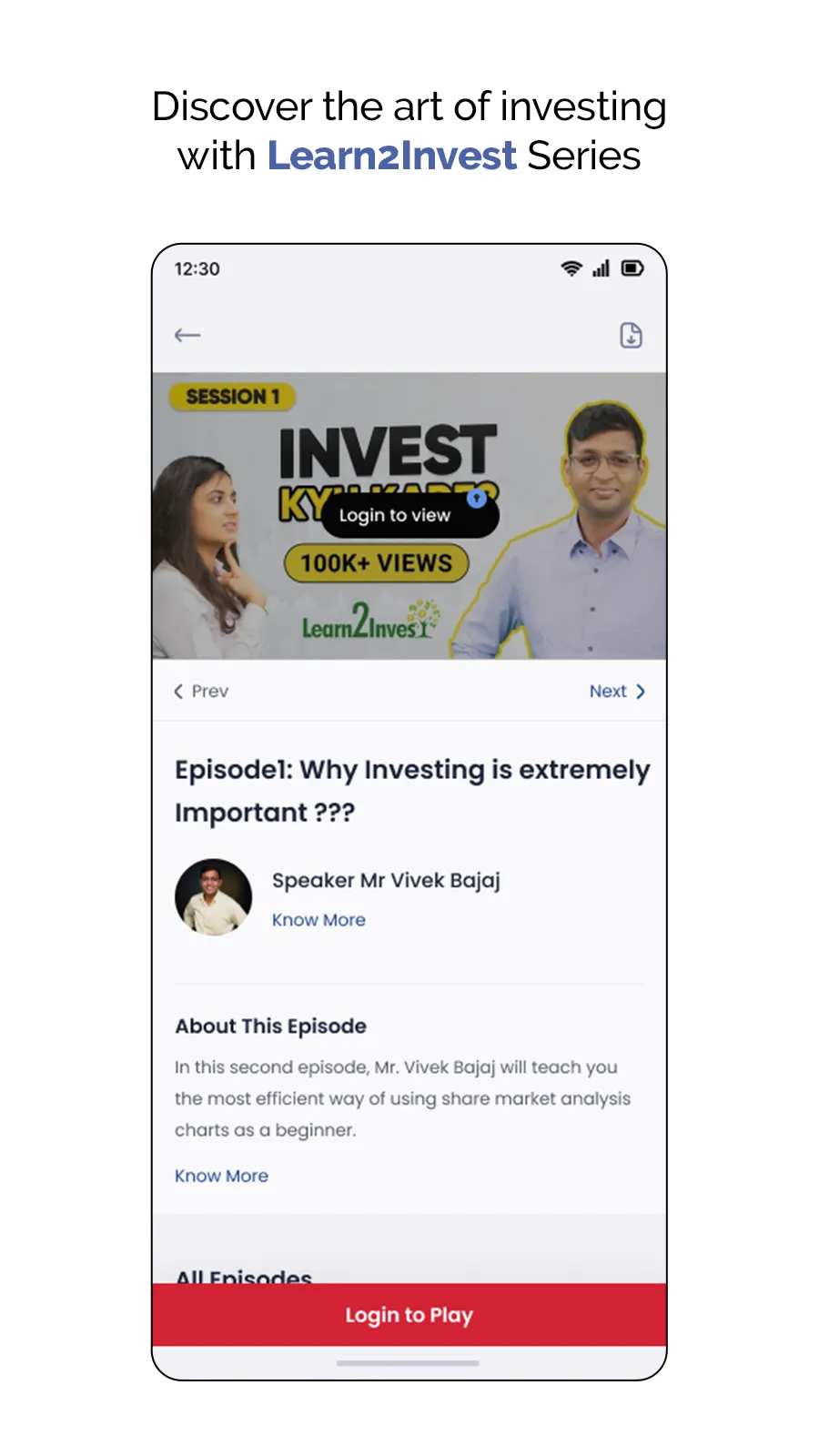 Elearnmarkets- Learn to Invest | Indus Appstore | Screenshot