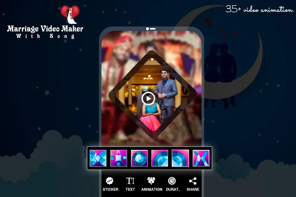 Marriage Video Maker with Song | Indus Appstore | Screenshot