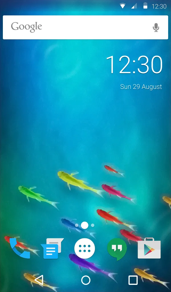 Colorful Fish Wallpaper Theme | Indus Appstore | Screenshot