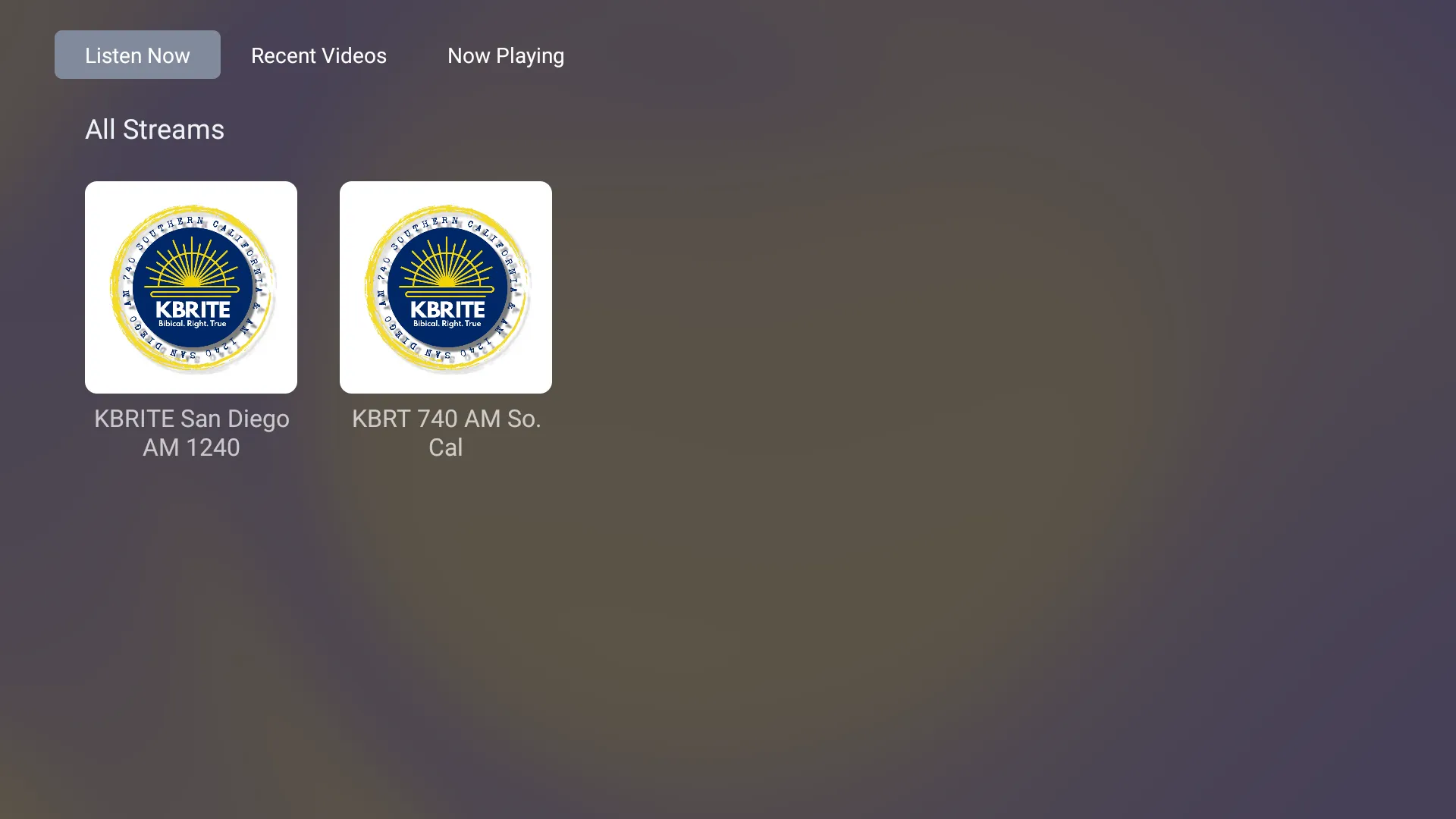 KBRITE Radio | Indus Appstore | Screenshot