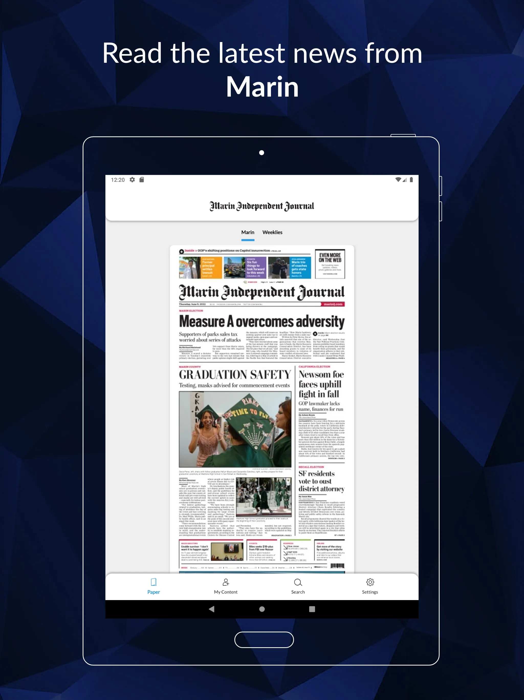 Marin IJ e-Edition | Indus Appstore | Screenshot