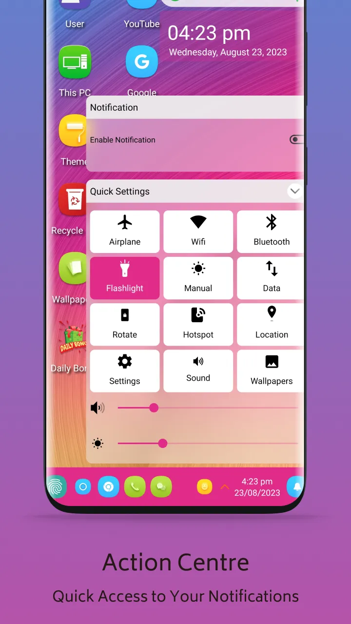 Note 20 Theme For Launcher | Indus Appstore | Screenshot