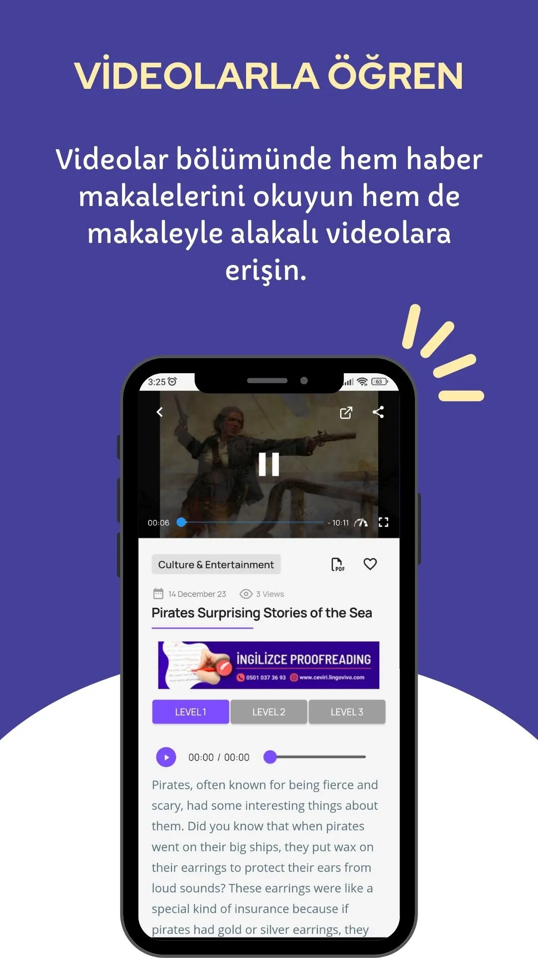 LingoVivo News: İngilizce | Indus Appstore | Screenshot