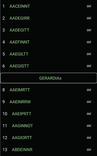 Anagram Solver | Indus Appstore | Screenshot