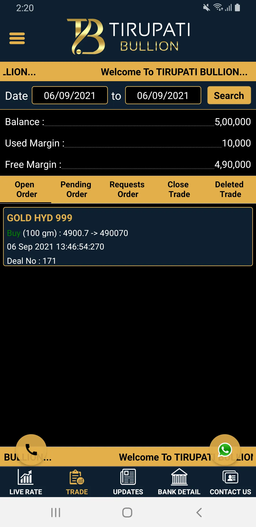 Tirupati Bullion | Indus Appstore | Screenshot