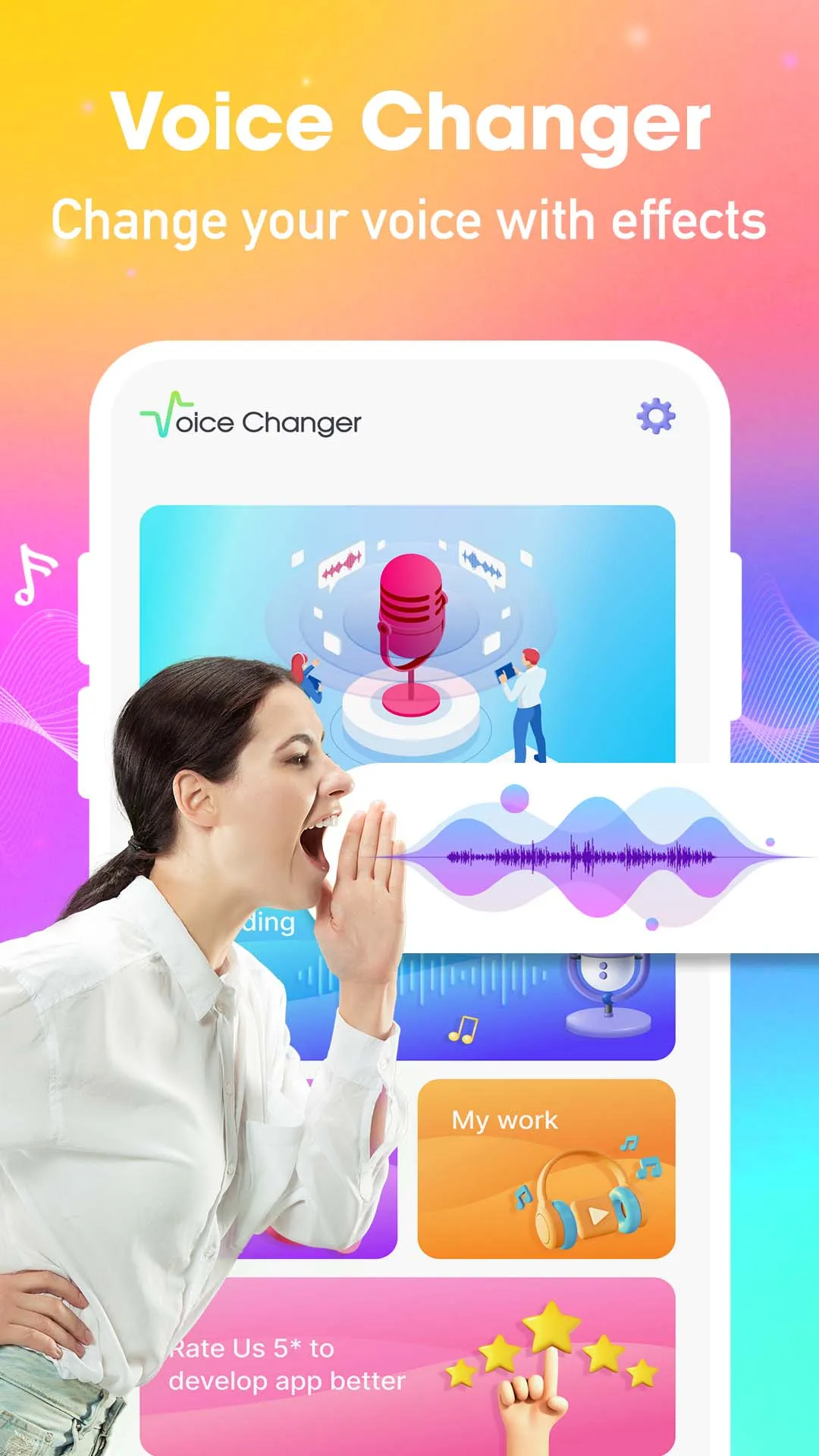 Voice Changer, Sound Effects | Indus Appstore | Screenshot