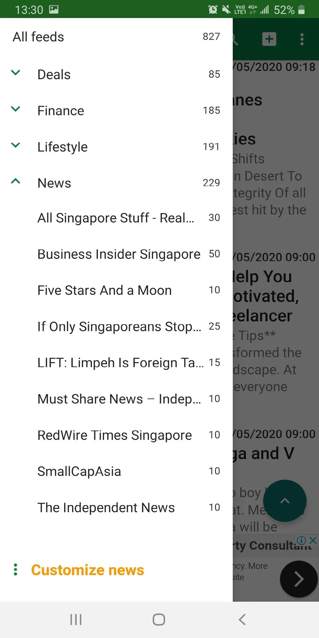 Singapore News | Indus Appstore | Screenshot