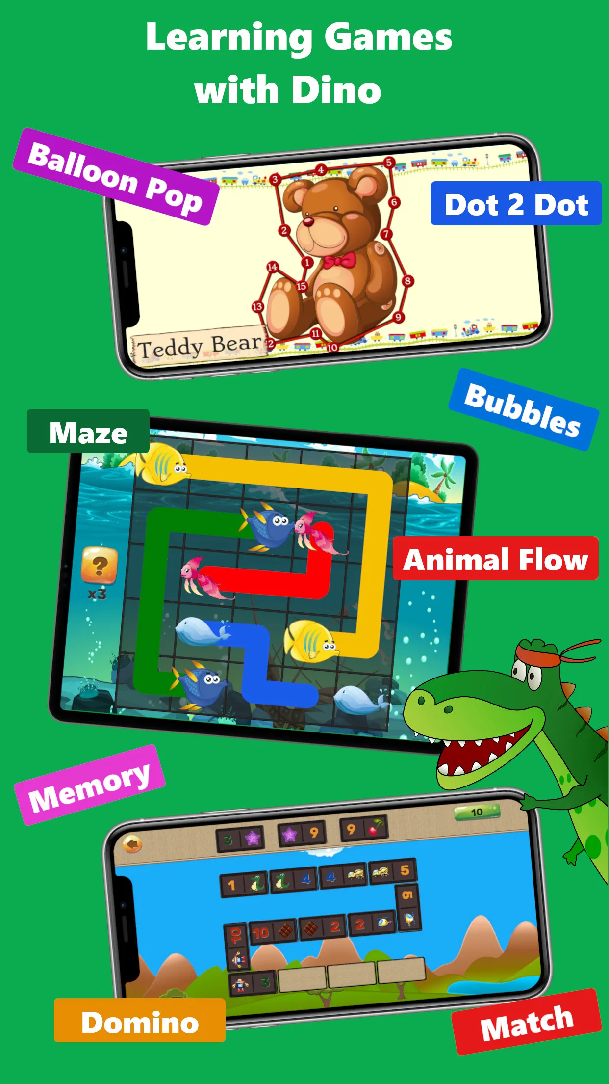 Dino Preschool Learning Games | Indus Appstore | Screenshot