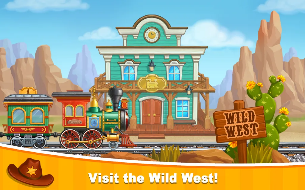 Train Games for Kids: station | Indus Appstore | Screenshot