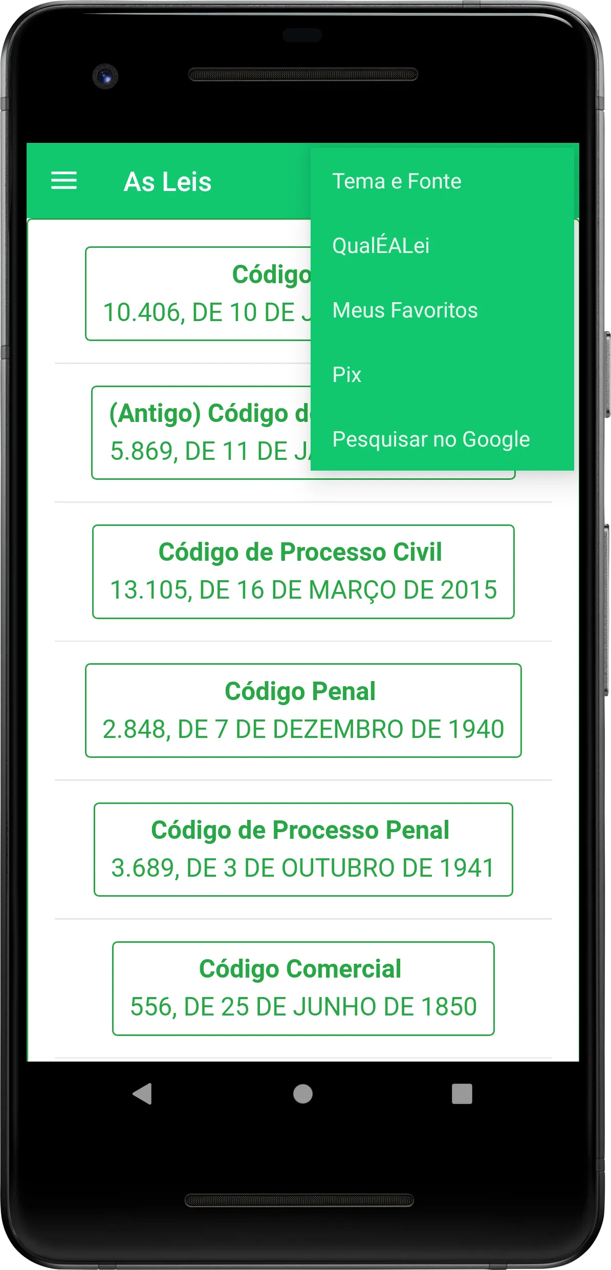 AsLeis - Legislação | Indus Appstore | Screenshot