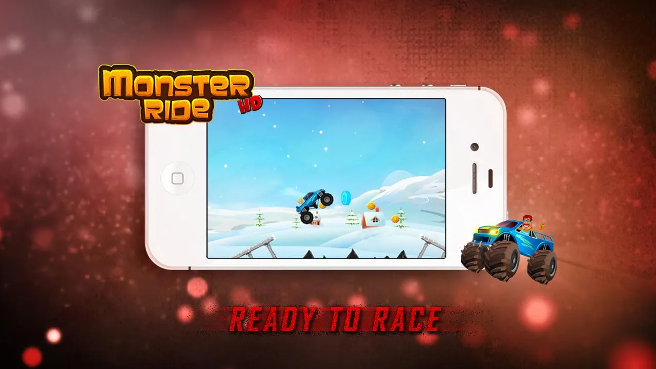 Monster Ride HD - Free Games | Indus Appstore | Screenshot